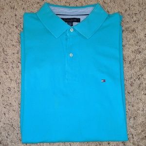 Tommy Hilfiger Polo Teal XXL Preowned